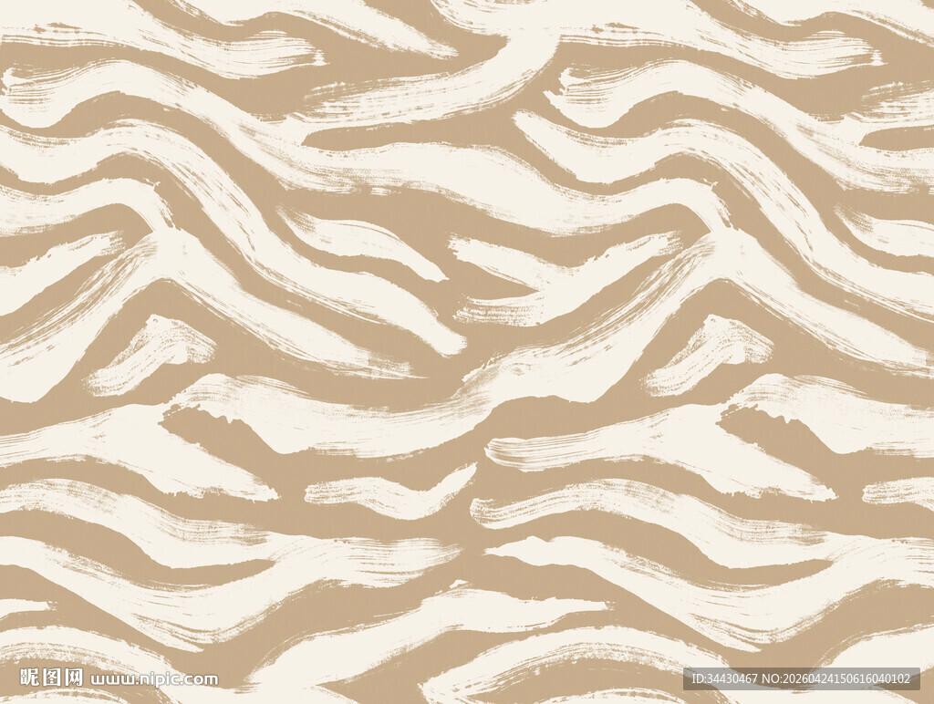 米色波浪纹理图案背景