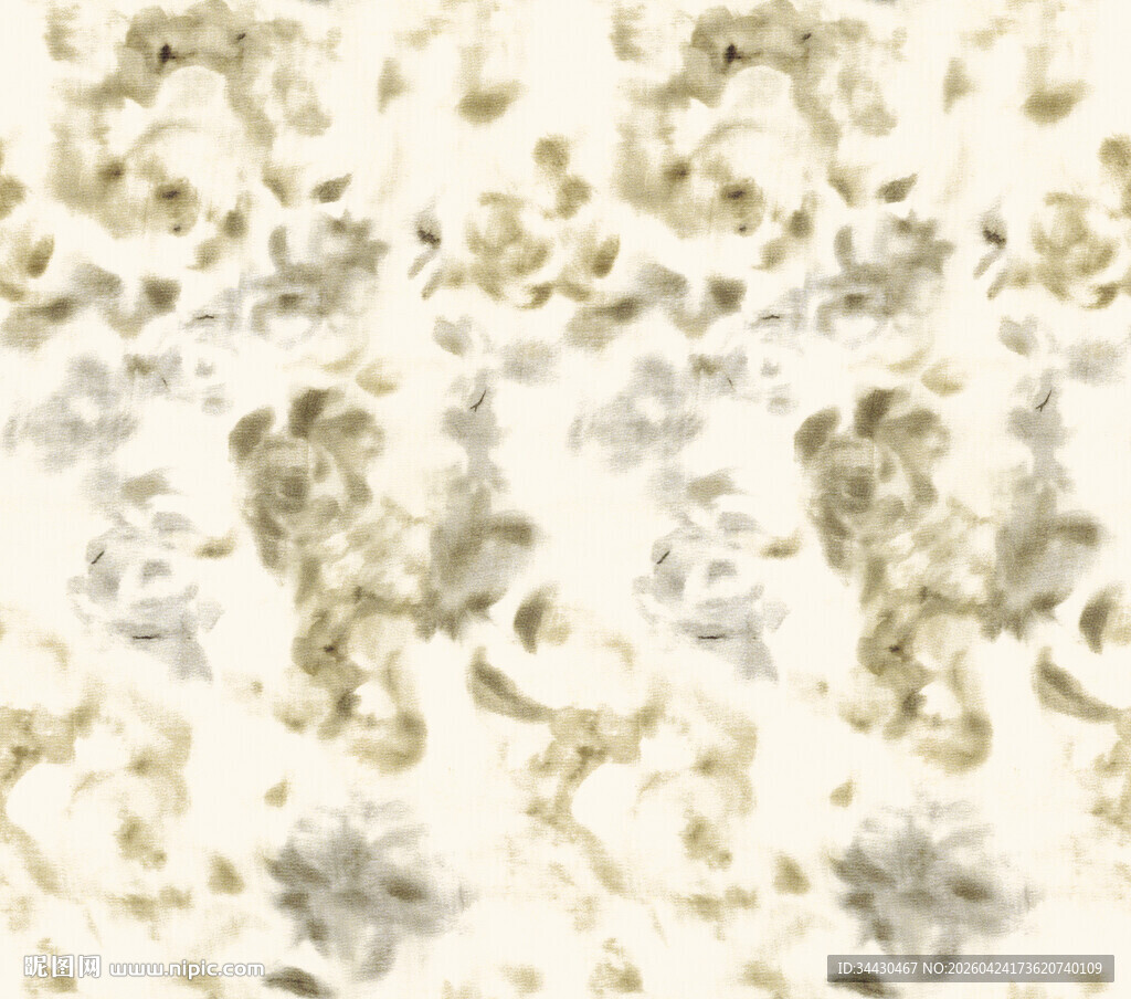 复古风花卉图案纹理背景