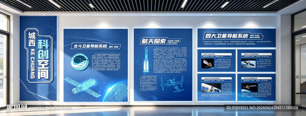 航天文化墙
