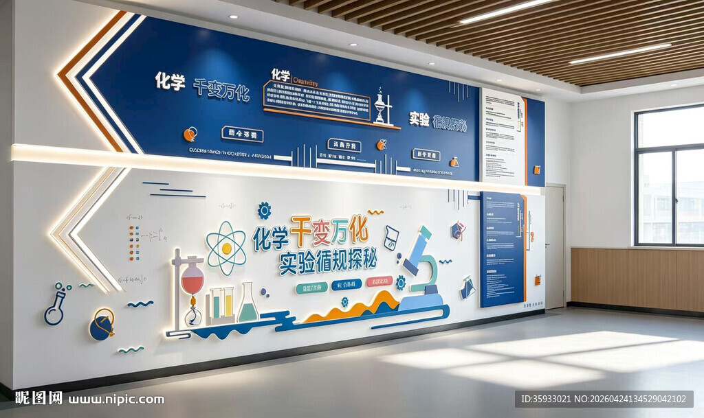 校园化学文化墙