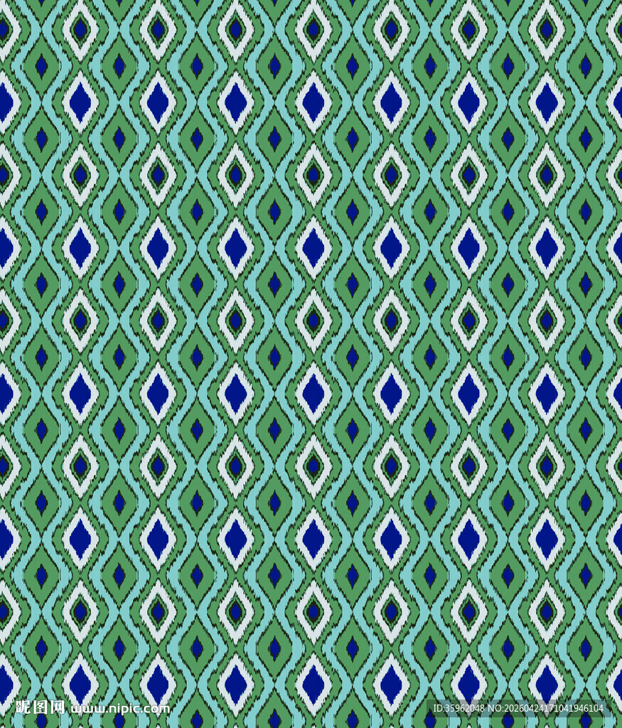 青绿色几何图案纹理背景