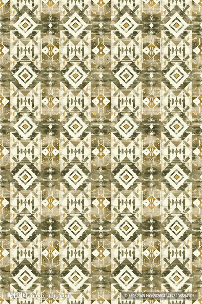 复古几何花纹图案设计