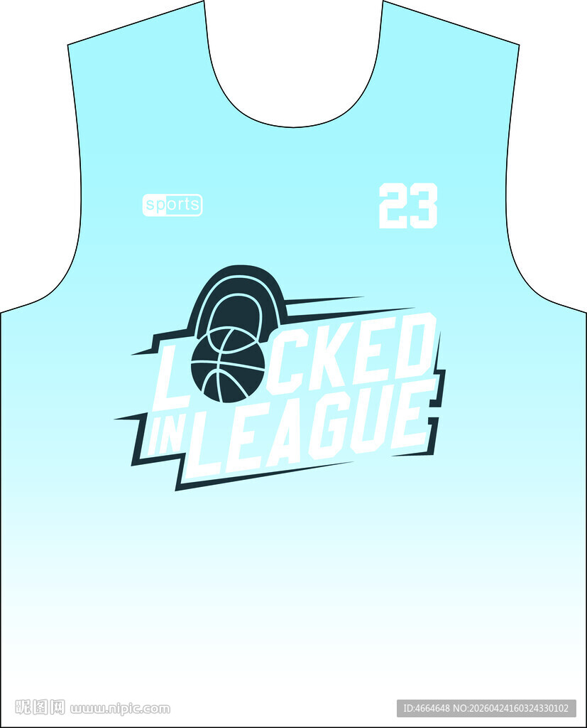 篮球背心设计图
