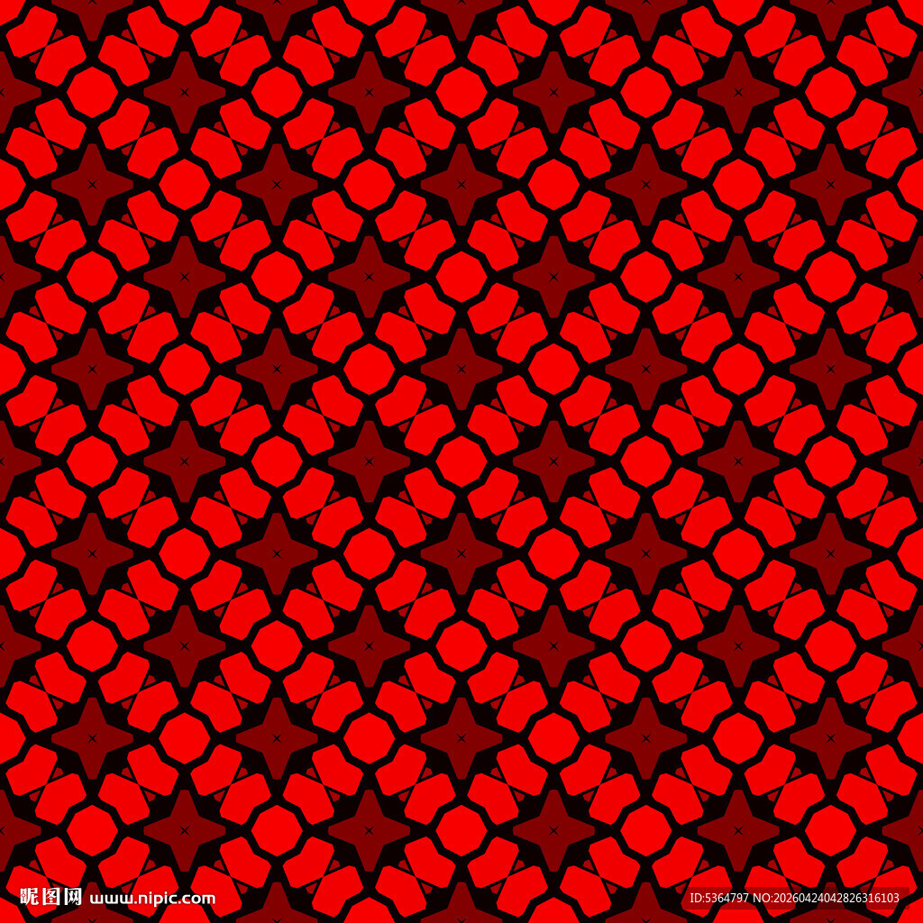 红色格子纹理背景图案