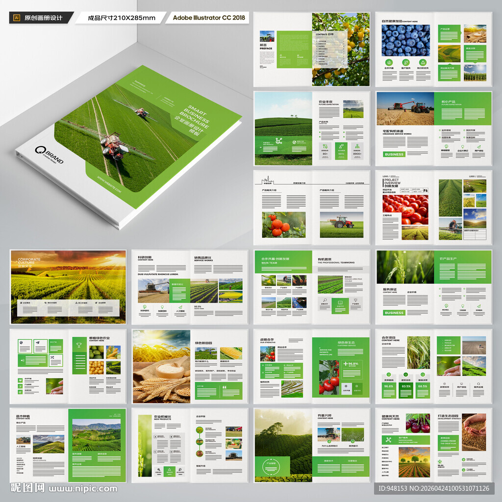 农产品画册