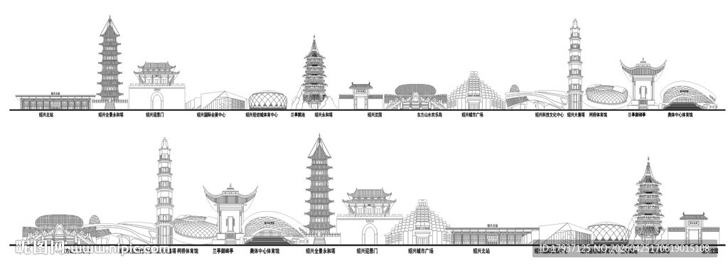 绍兴建筑城市