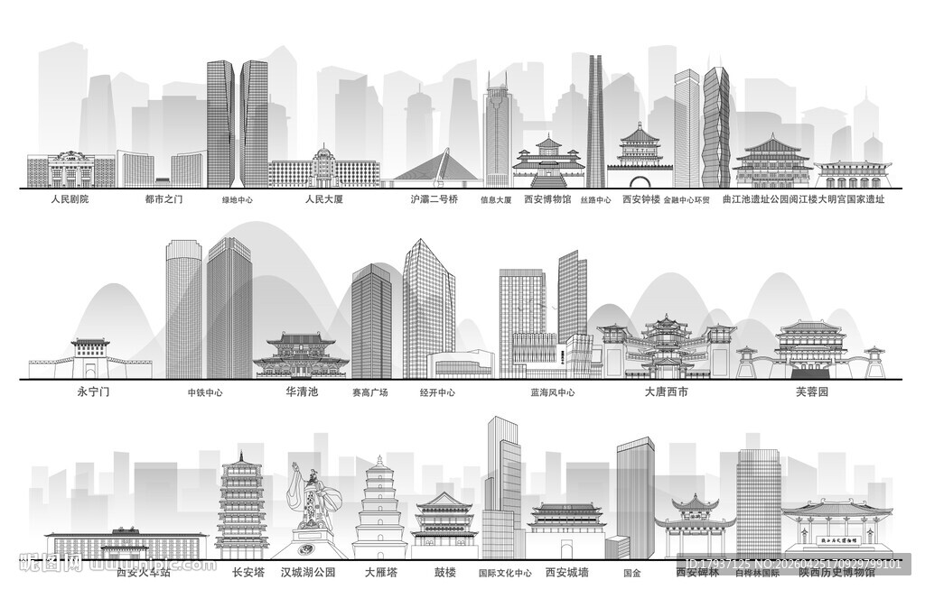 西安建筑城市