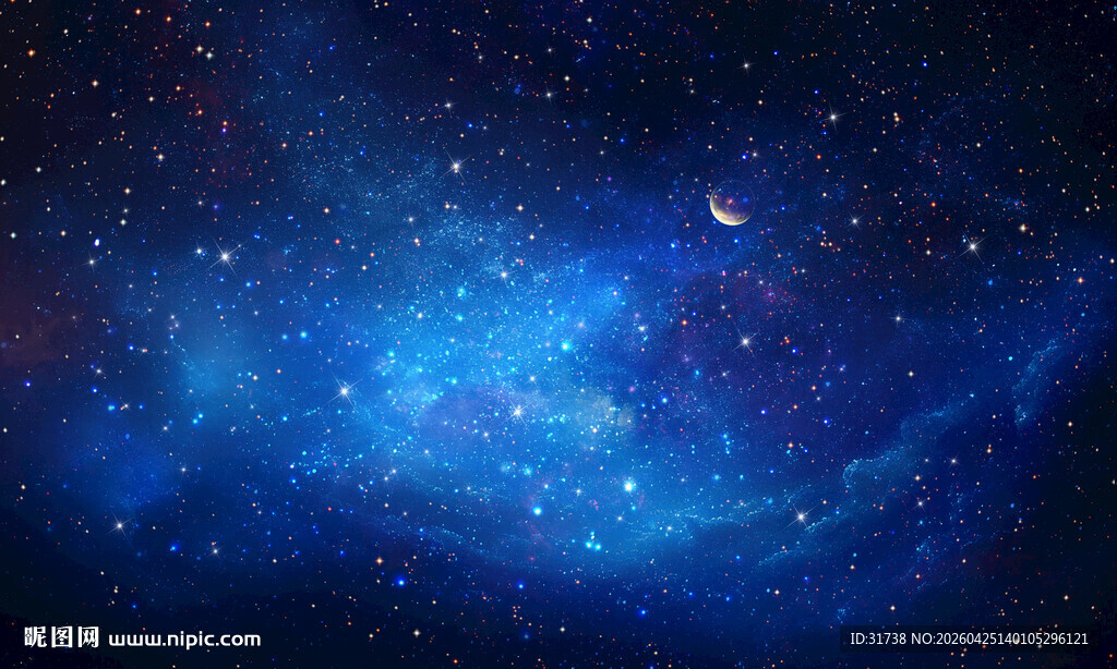 黑色星空背景墙