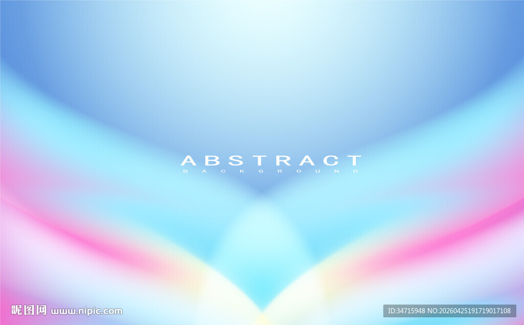 梦幻渐变色彩矢量背景