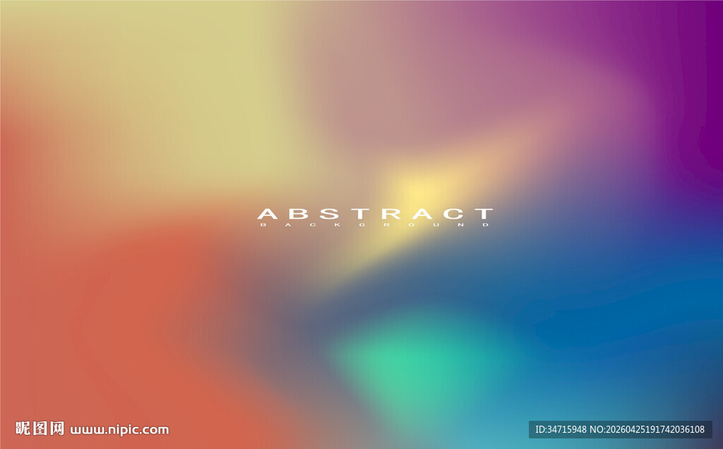 多彩渐变抽象矢量背景