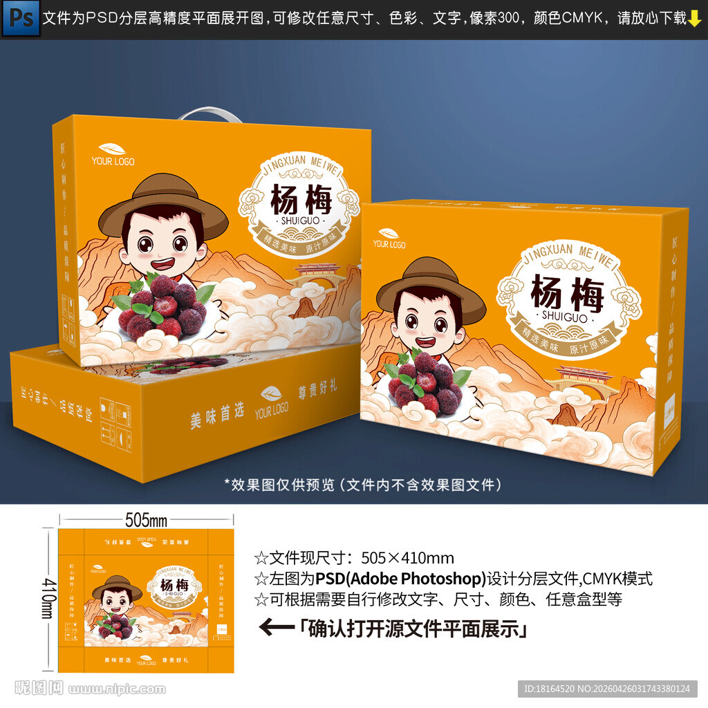 杨梅包装