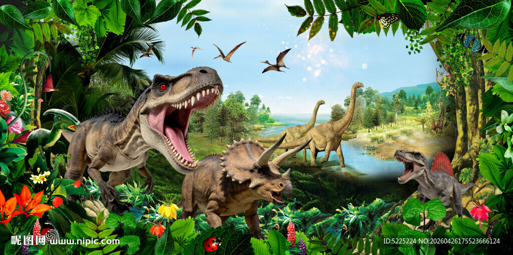 森林恐龙