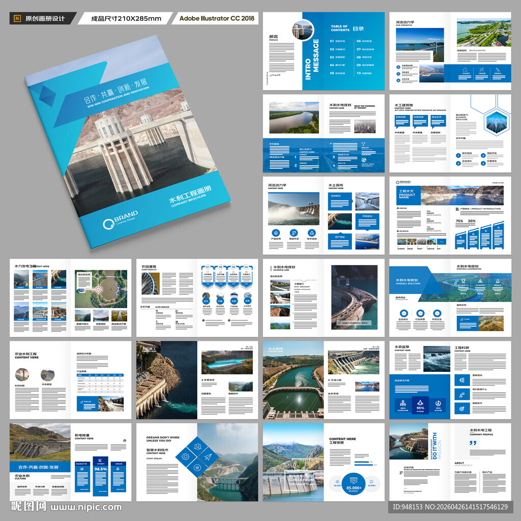大坝宣传册 