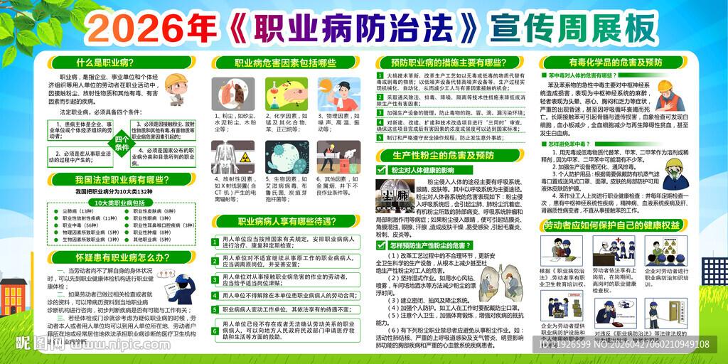 2026年职业病防治法宣传周