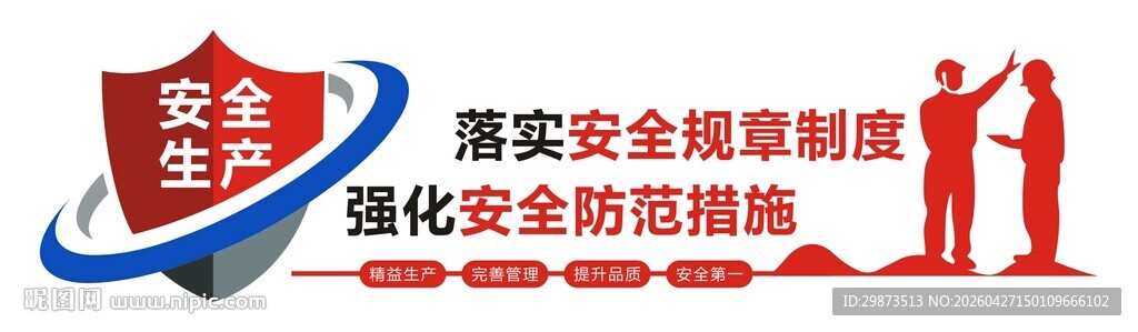 安全生产文化墙图片