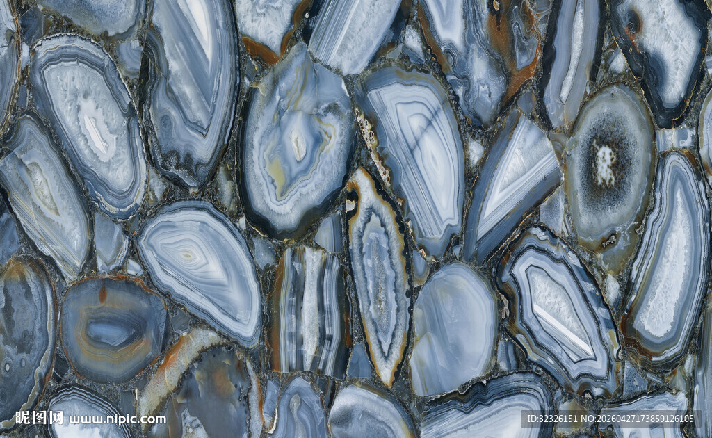 蓝色 新传质感石材 爆款大图 