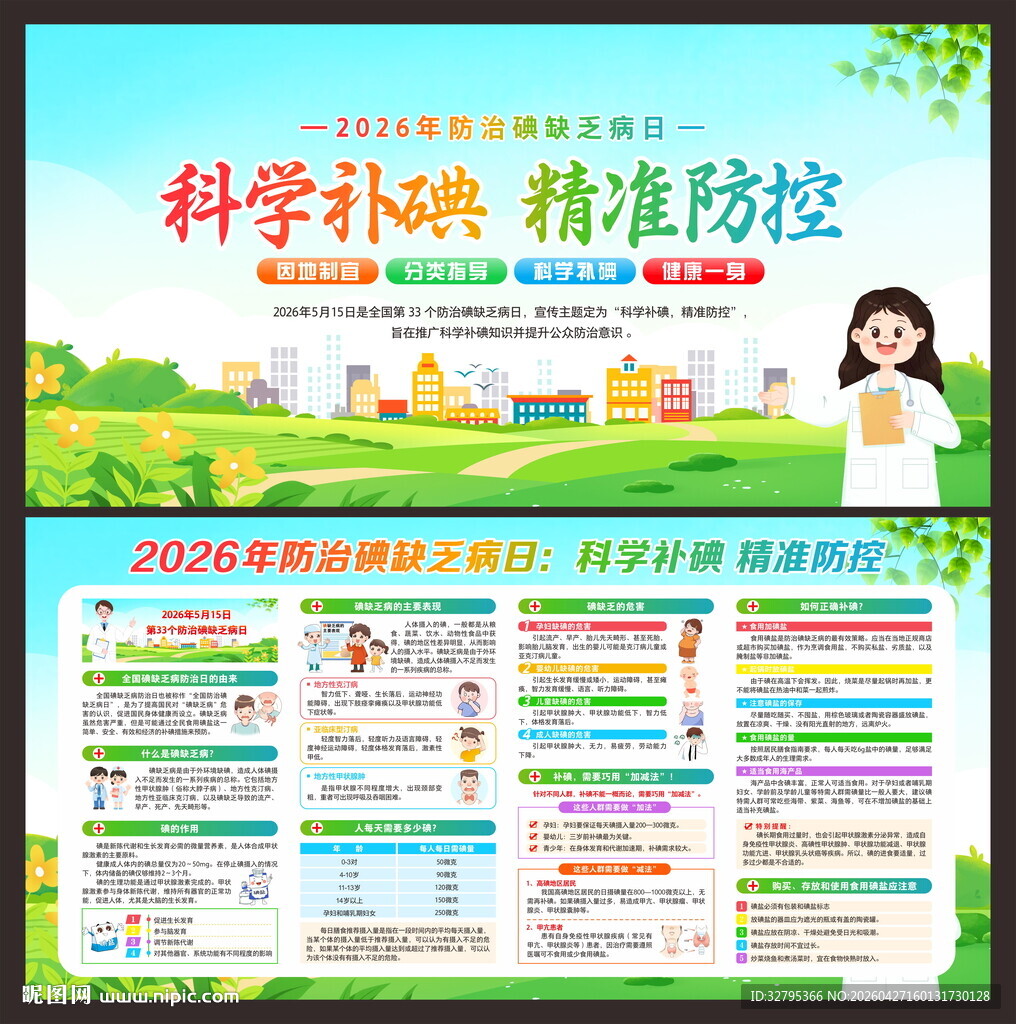 防治碘缺乏病日