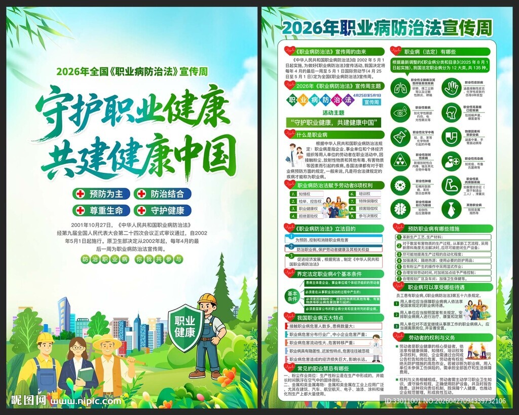 职业病防治法宣传周