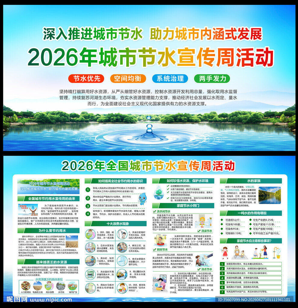 2026年城市节水宣传周