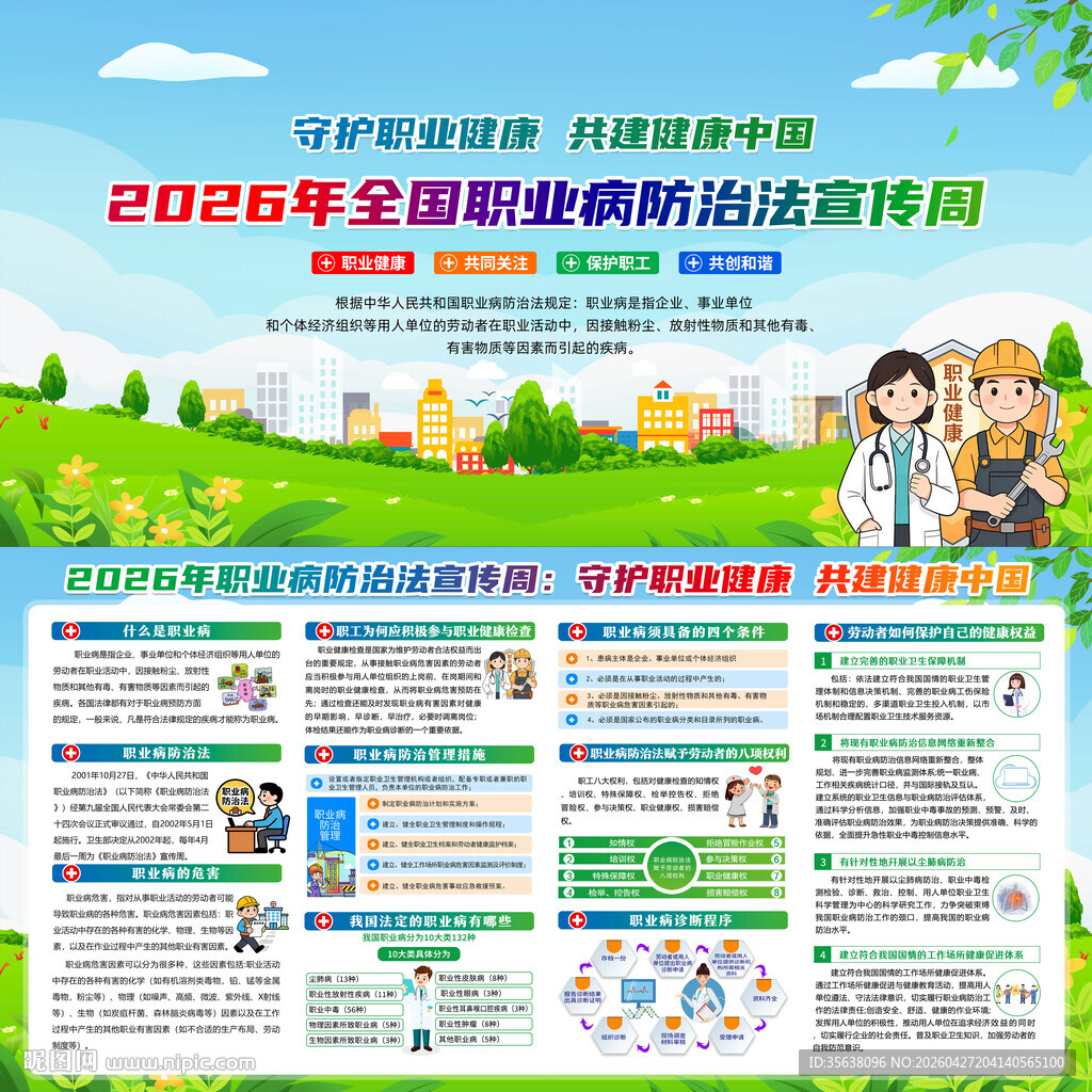 职业病防治法宣传周