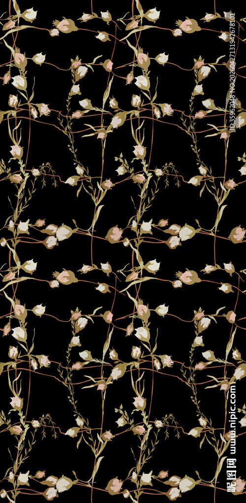 黑金几何图案纹理背景