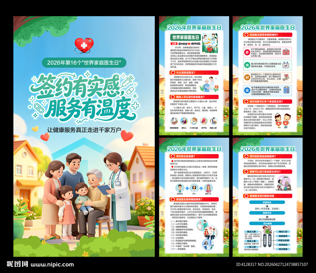 家庭医生日挂图