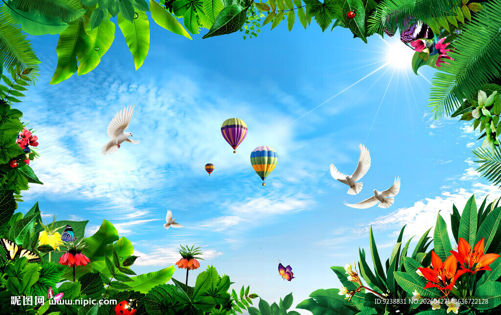 蓝天白云软膜吊顶