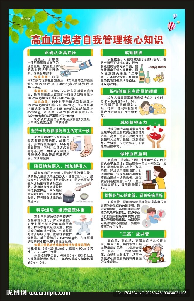 高血压日海报