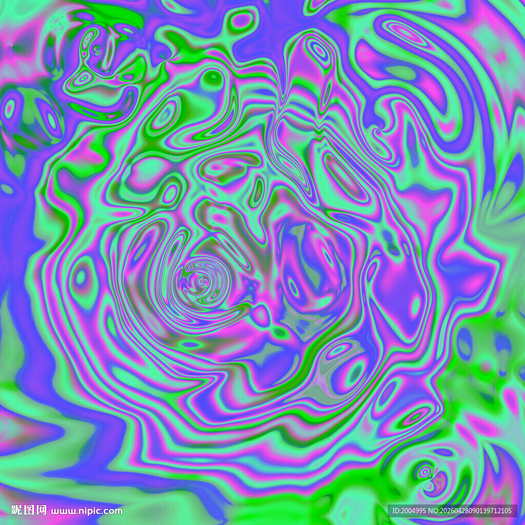 抽象彩色流体肌理纹