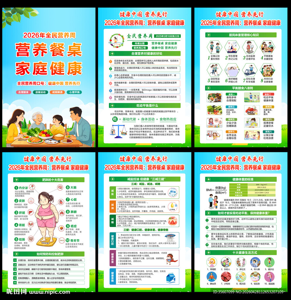 2026年全民营养周挂图
