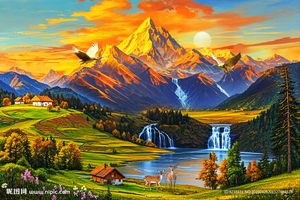 日照金山