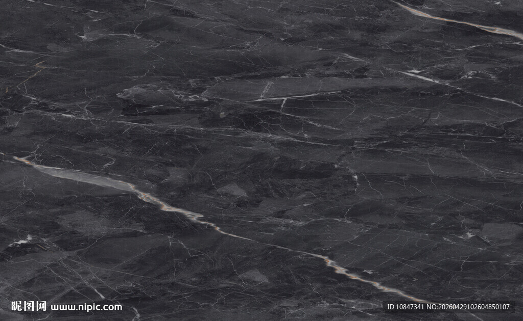 黑色 轻奢极简石纹 奢华大图 