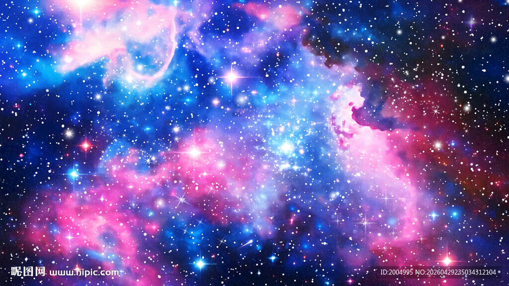 美丽唯美星空星云