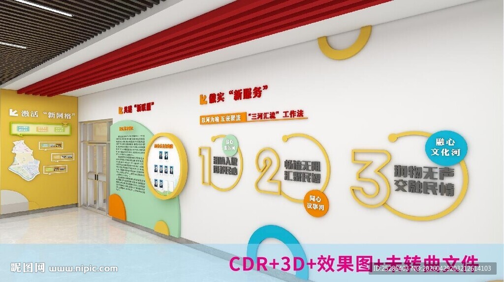 社区治理文化墙