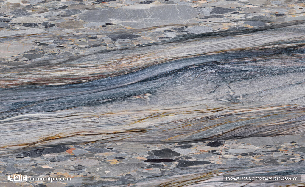 蓝色 轻奢高清石纹 奢华大图 