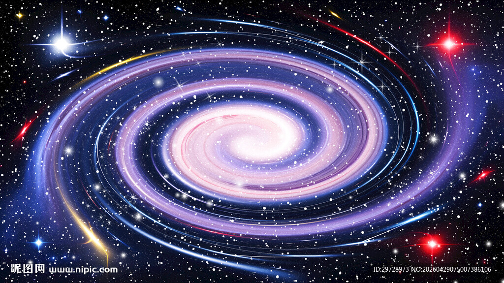 旋涡宇宙星空