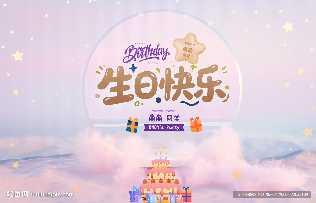 生日快乐背景