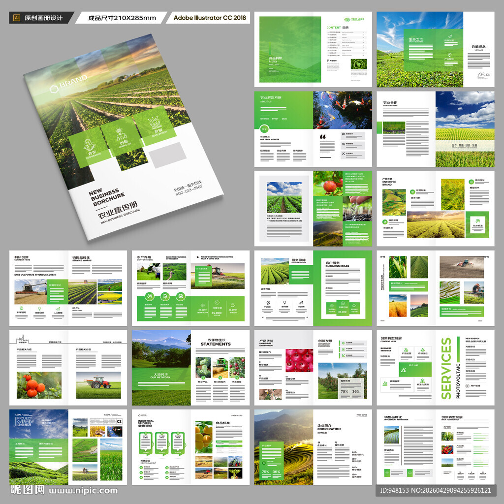 农产品画册