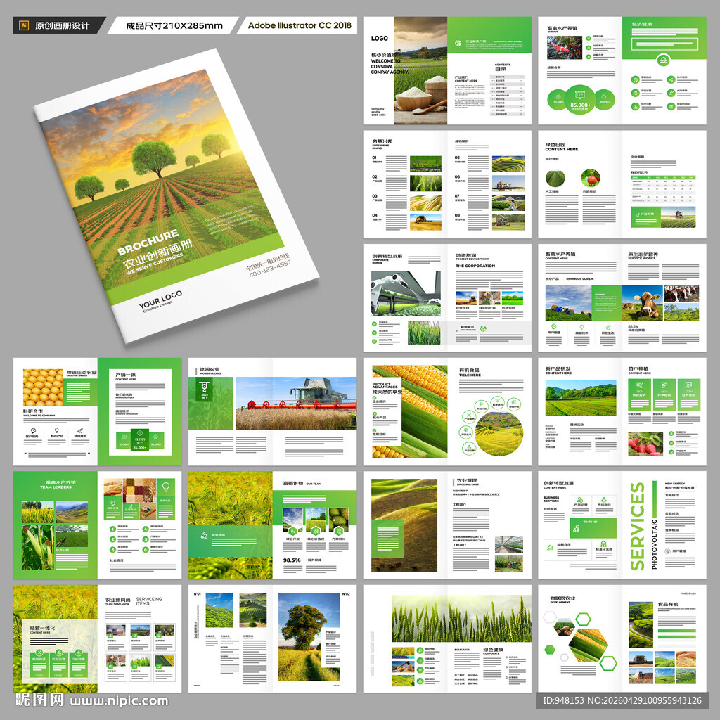 农产品画册