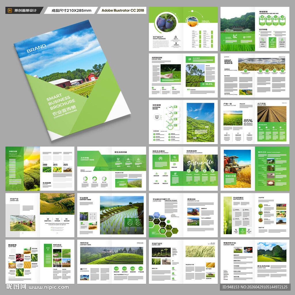 农业宣传册