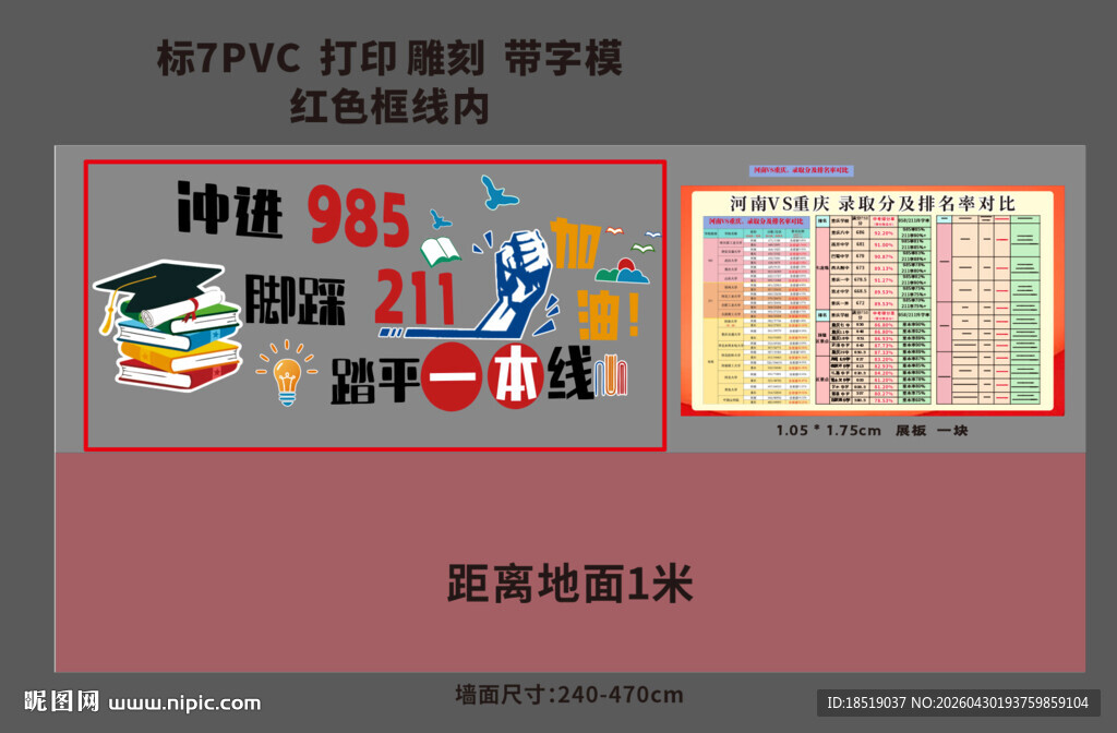 985 211 形象墙  