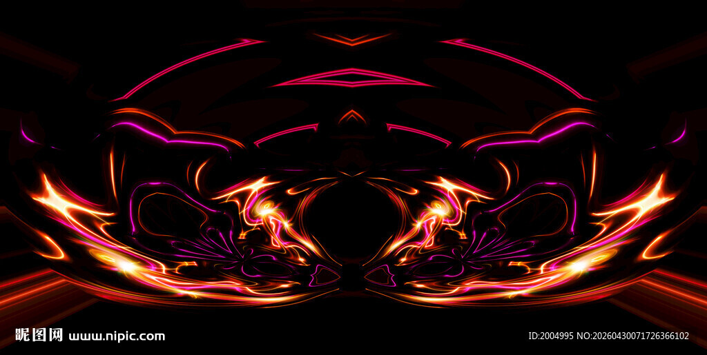 ktv酒吧炫酷装饰画