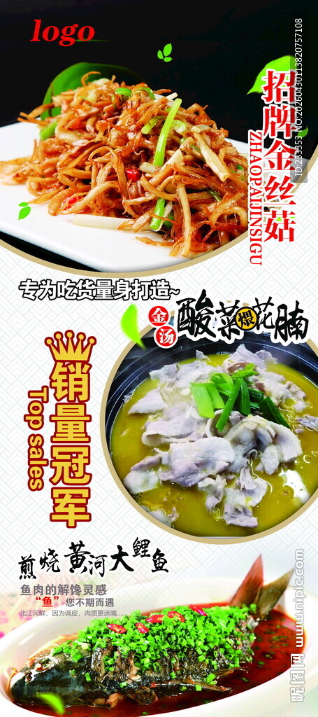 多样美味菜肴展示