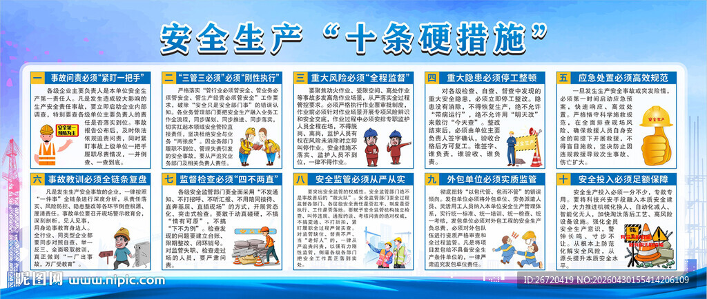 安全生产十条硬措施