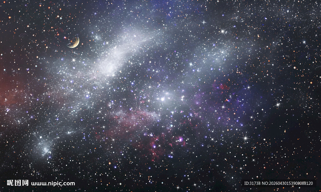 宇宙星空银河背景天花软膜