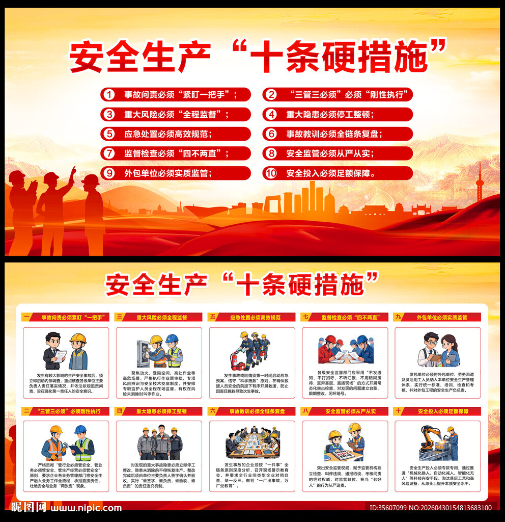 安全生产十条硬措施