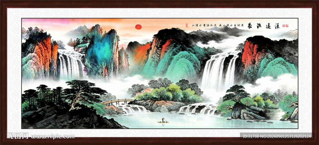 国画山水