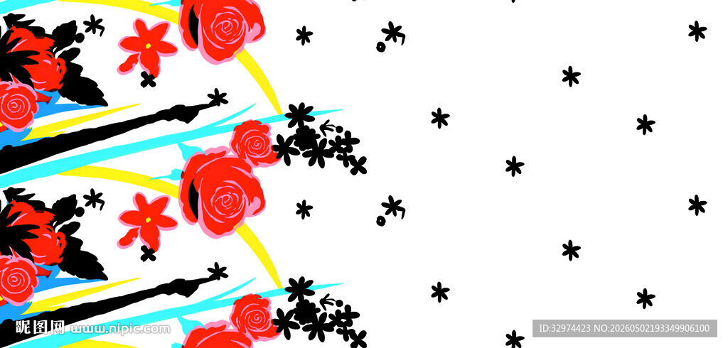 定位花