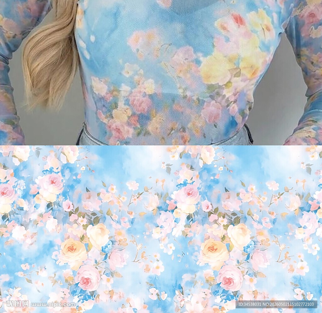 大牌  小碎花  玫瑰花