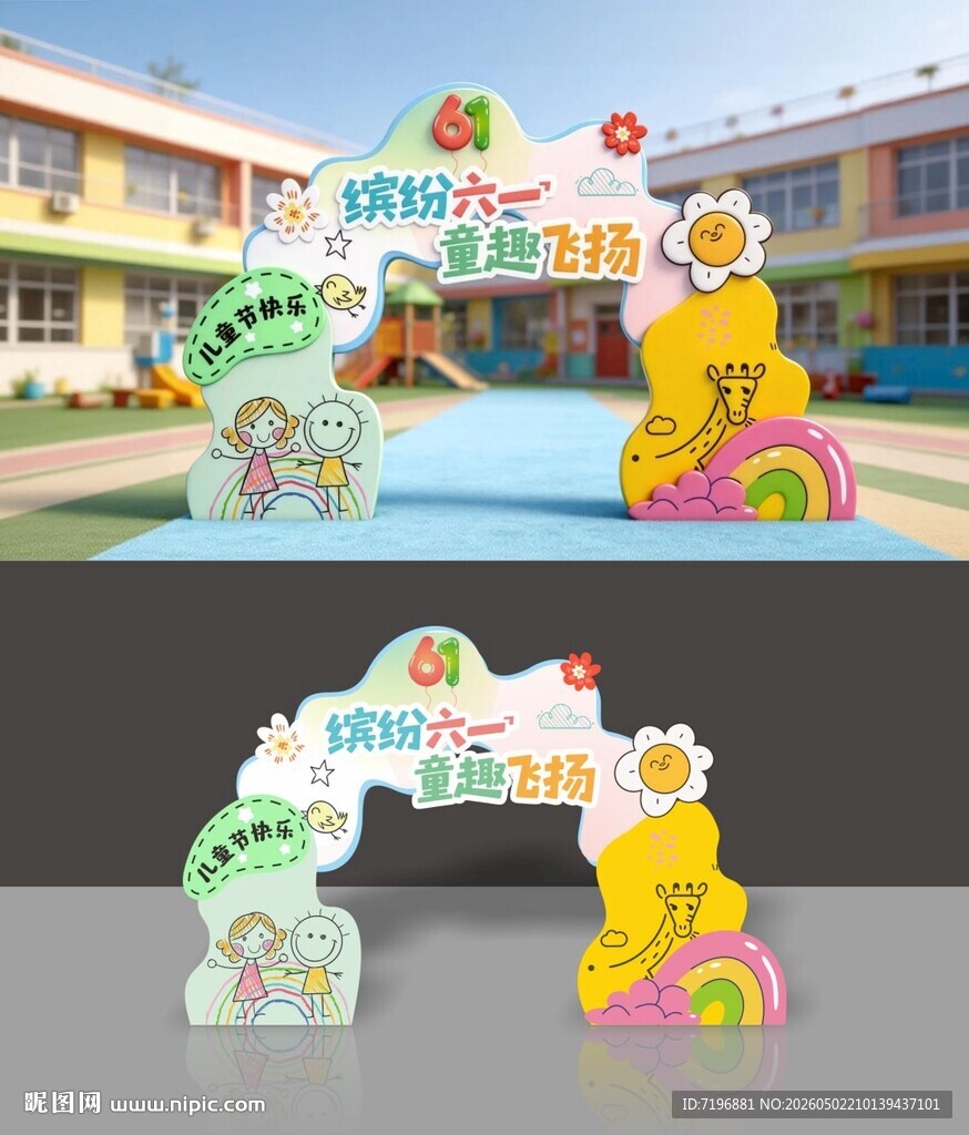 儿童节拱门